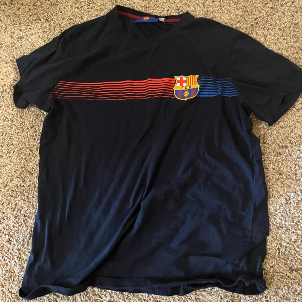 FCB Barca Men’s Shirt XL Soccer